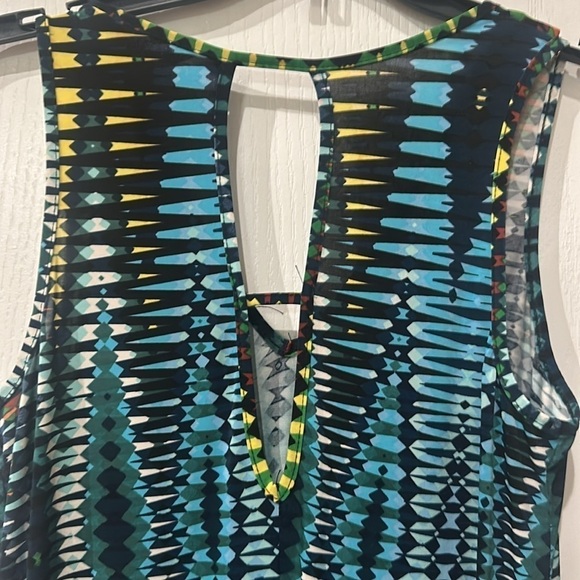 Mile Gabrielle Sz S sleeveless V-neck maxi, NWT - Picture 5 of 8